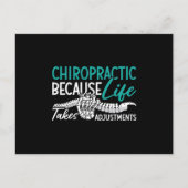 Chiropractor omdat Life Spine Gift Briefkaart (Voorkant)