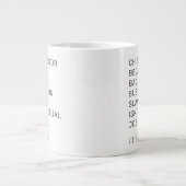 Chiropractor Omdat Subluxe Zwervel Birthday Grote Koffiekop (Voorkant)