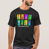 Chiropractor Popart Gifts T-shirt (Voorkant)