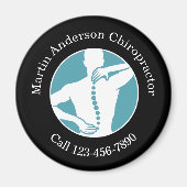 Chiropractor promotionele bulk zakelijke magneten (Voorkant)