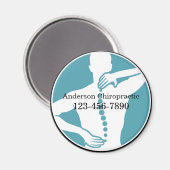 Chiropractor promotionele zakelijke magneten bulk (Voorkant / Achterkant)