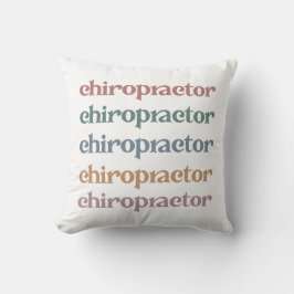 Chiropractor Retro Chiropractic Chiro Squad Gifts Kussen