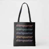 Chiropractor Retro Chiropractic Chiro Squad Gifts Tote Bag (Voorkant)