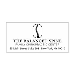 Chiropractor Rubber Stamp Rubberstempel