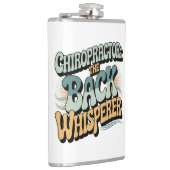 Chiropractor Rugfluisteraar Cadeau Idee Heupfles (Rechts)