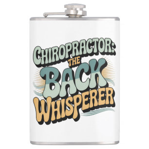 Chiropractor Rugfluisteraar Cadeau Idee Heupfles