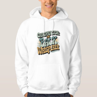 Chiropractor Rugfluisteraar Cadeau Idee Hoodie