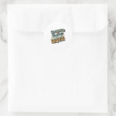 Chiropractor Rugfluisteraar Cadeau Idee Ronde Sticker (Tas)