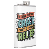 Chiropractor Ruggensteun Grappig Cadeau Heupfles (Rechts)