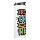 Chiropractor Ruggensteun Grappig Cadeau Thermosbeker (Gedraaid links)