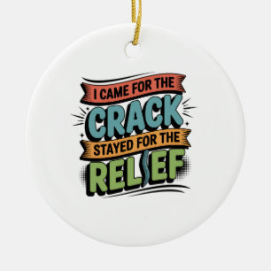 Chiropractor Ruggenwervel Komische Cadeau Keramisch Ornament