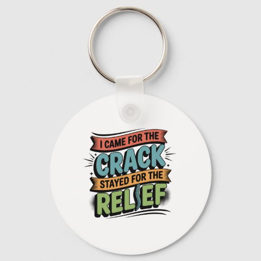 Chiropractor Rugontlasting Grappig Geschenk Sleutelhanger (Voorkant)