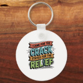 Chiropractor Rugontlasting Grappig Geschenk Sleutelhanger (Voorkant)