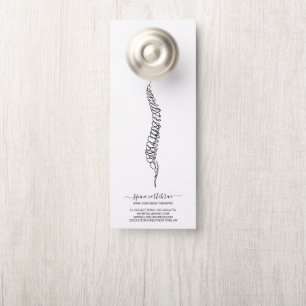 Chiropractor skelet wervelkolom deurhanger