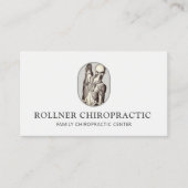 Chiropractor spinaal letsel visitekaartje (Voorkant)