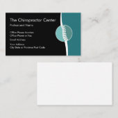 Chiropractor Spine Theme Visitekaartje (Voorkant / Achterkant)