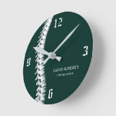Chiropractor Spine Therapist Green Ronde Klok (Hoek)
