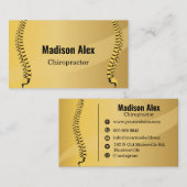 Chiropractor Spine Therapist Social media icon Visitekaartje (Voorkant / Achterkant)