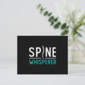 Chiropractor Spine Whisperer Chiro Chiropractic Briefkaart (Staand voorkant)