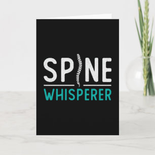 Chiropractor Spine Whisperer Chiro Chiropractic Kaart