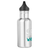 Chiropractor Spine Whisperer Chiro Chiropractic Waterfles (Links)