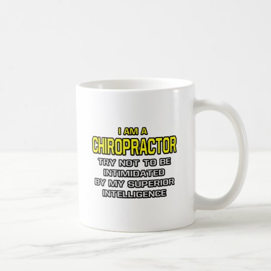 Chiropractor...Superieure intelligentie Koffiemok (Rechts)