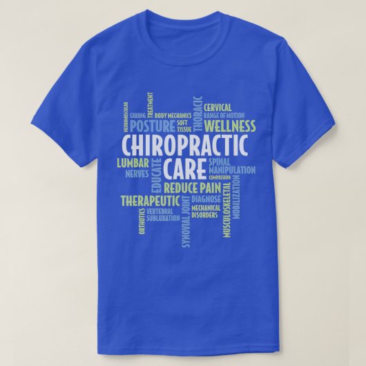Chiropractor t voor National Chiropractic Health M T-shirt (Design voorkant)