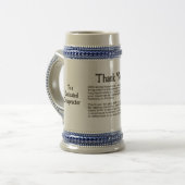 Chiropractor Thank You Message Bierpul (Voorkant links)