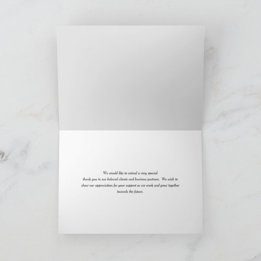 Chiropractor Thed | Minimale dank Bedankkaart (Binnen)