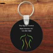 Chiropractor Theme Business Promotion Sleutelhange Sleutelhanger (Voorkant)