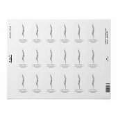 Chiropractor Therapeut Chiropractische Zorg Klinie Etiket (Full Sheet)