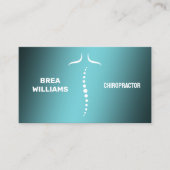 🧘 Chiropractor Visitekaartje (Voorkant)