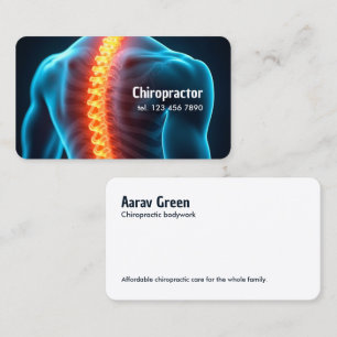Chiropractor Visitekaartje