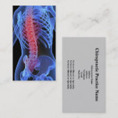 Chiropractor Visitekaartje3 Visitekaartje (Voorkant / Achterkant)