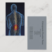 Chiropractor Visitekaartje4 Visitekaartje (Voorkant / Achterkant)