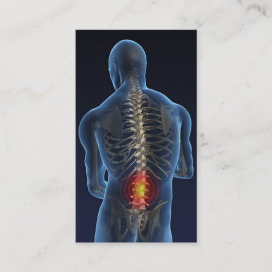 Chiropractor Visitekaartje4 Visitekaartje (Voorkant)