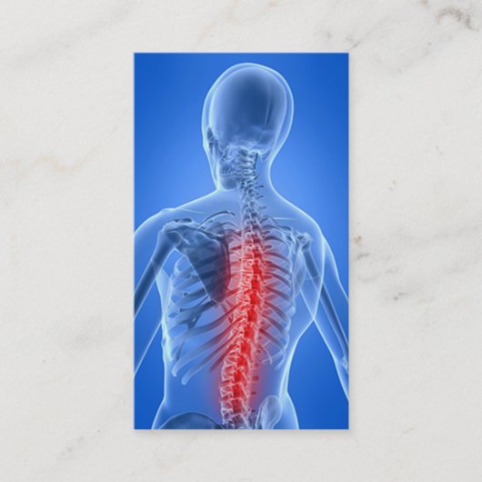 Chiropractor Visitekaartje5 Visitekaartje (Voorkant)