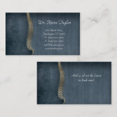 Chiropractor Visitekaartje Chiropractie wervelkolo (Voorkant / Achterkant)