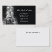 Chiropractor Visitekaartje Chiropractie Xray Afsprakenkaartje (Voorkant / Achterkant)