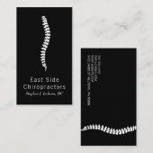 Chiropractor Visitekaartje voor de gezondheid (Voorkant / Achterkant)