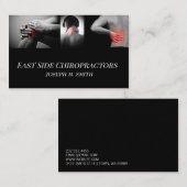 Chiropractor Visitekaartje voor de gezondheid (Voorkant / Achterkant)