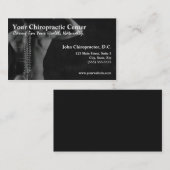 Chiropractor Visitekaartjes (Voorkant / Achterkant)