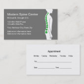 Chiropractor Visitekaartjes (Voorkant / Achterkant)