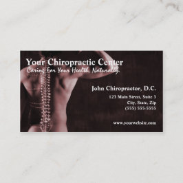 Chiropractor Visitekaartjes