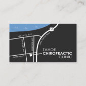 Chiropractor-Visitekaartjes - Custom JL Visitekaartje (Achterkant)