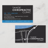 Chiropractor-Visitekaartjes - Custom TL Visitekaartje (Voorkant / Achterkant)