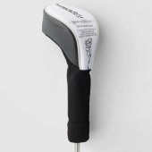 Chiropractor Wervelkolom Anatomie Op Maat Golfheadcover (Schuin)