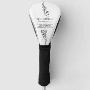 Chiropractor Wervelkolom Anatomie Op Maat Golfheadcover