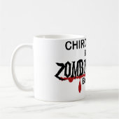 Chiropractor Zombie Hunter Koffiemok (Links)