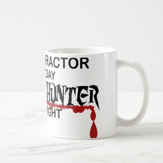Chiropractor Zombie Hunter Koffiemok (Rechts)